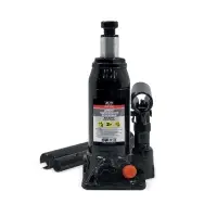 Домкрат гидравлический AVS HJ-B2TC, 2т, 158-308мм с клапаном, в кейсе (ремкомплект)