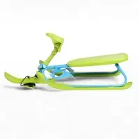 Снегокат, лимонный, голубой, ТСП/ГЛ Nika Kids Снегокат, лимонный, голубой, ТСП/ГЛ Nika Kids