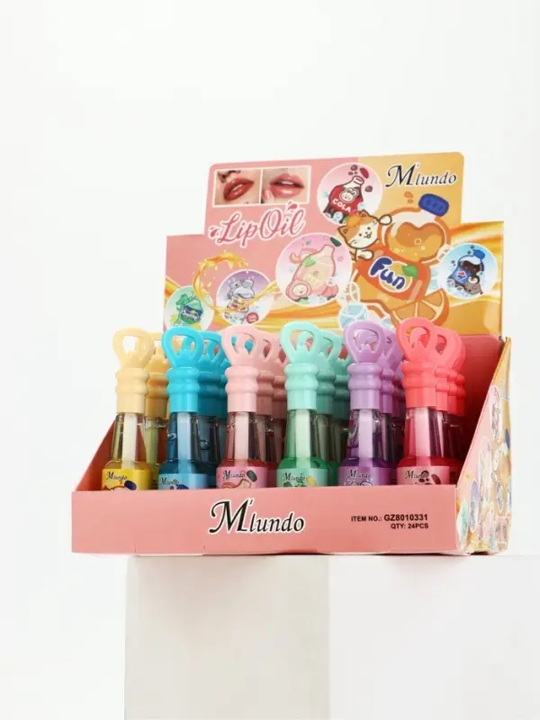 Масло для губ Mlundo, 12мл, микс оттенков