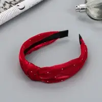 Ободок для волос &laquo;Джун&raquo;, 2.5 см, красный