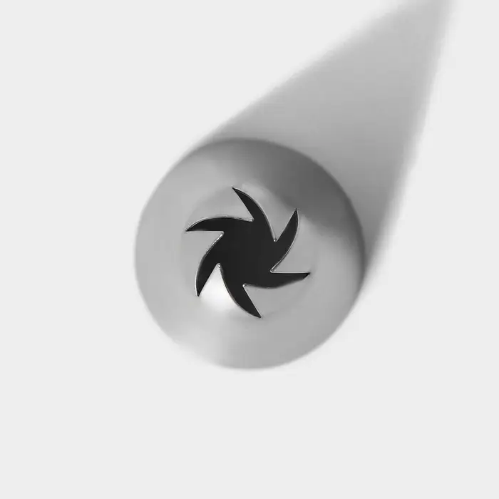 Насадка кондитерская «Закрытая роза», d=3 см, выход 0.7 см, нержавеющая сталь Насадка кондитерская «Закрытая роза», d=3 см, выход 0.7 см, нержавеющая сталь