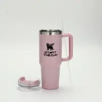 Термокружка 1200 мл, розовая