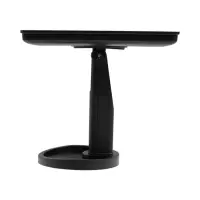 Зеркало KZ-06, подсветка, 26.5&times;16&times;12 см, 4хАА, 22 диода, сенсорная кнопка, черное