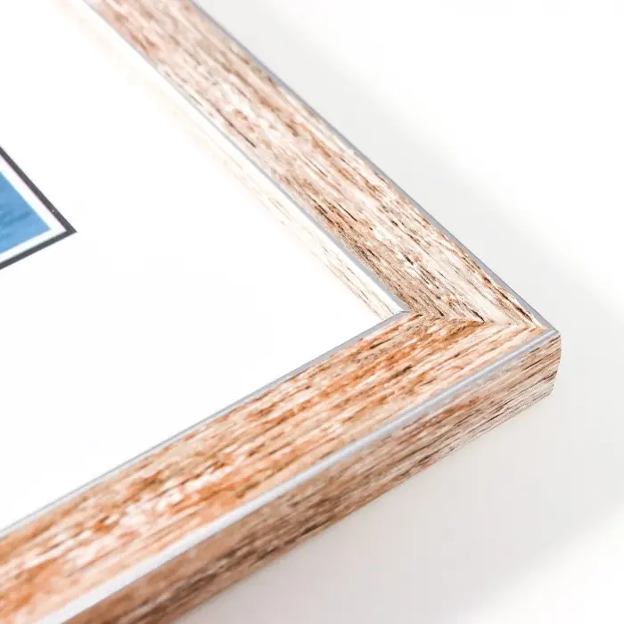 Фоторамка пластик "Акварель" 21х30 см, прованс (пластиковый экран)