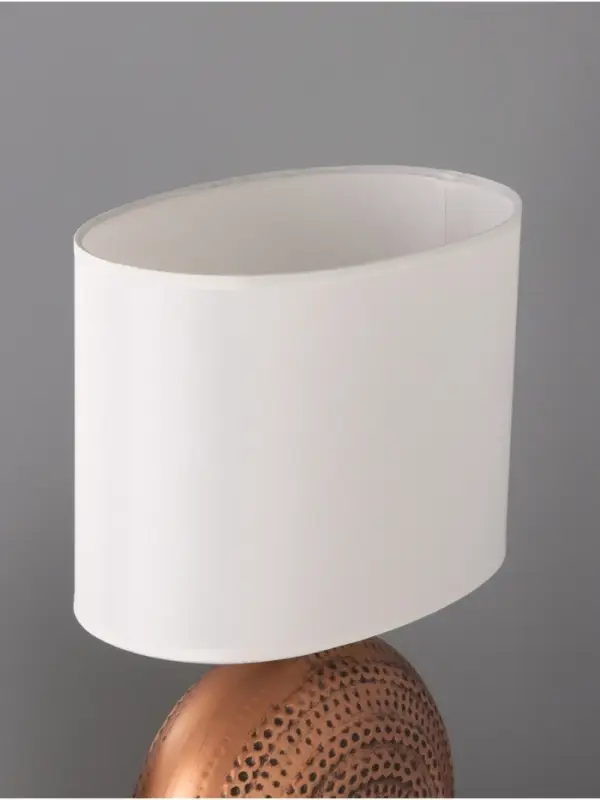 Лампа настольная RISALUX &laquo;Аико&raquo;, 15 Вт, Е14, коричневая, 25&times;15&times;37 см