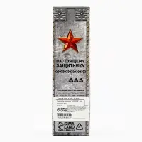 Ручка шариковая, пластик с колпачком, синяя паста, 0.5 мм «23 февраля»