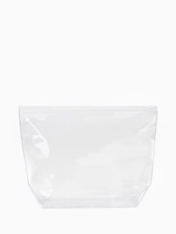 Косметичка для бассейна с застежкой зип-лок, прозрачная