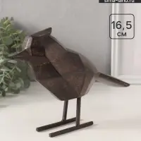 Фигурка полистоун &laquo;Чёрная птица. Грани&raquo;, 24&times;9&times;16.5 см