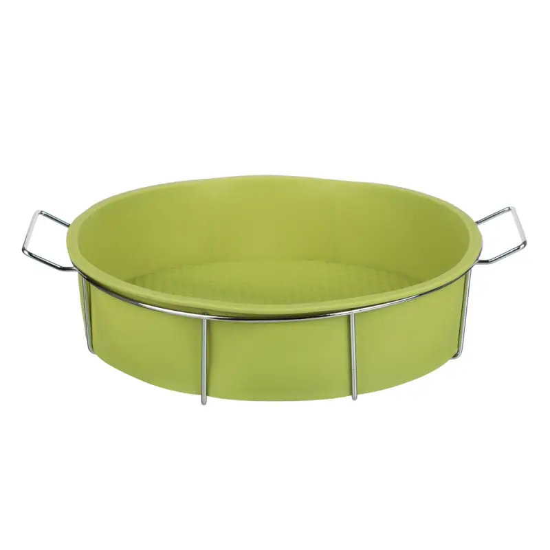 VETTA Форма силиконовая 25x6см, круглая на мет.подставке, 3 цвета