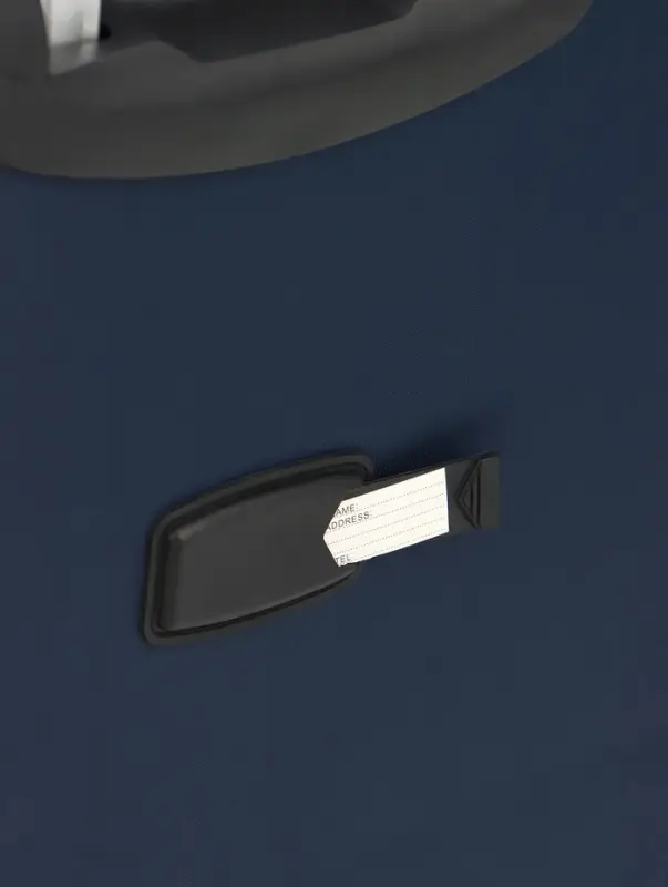 Чемодан на колёсах TEXTURA, кодовый замок, с увеличением, 47&times;30&times;78 см, 28", синий