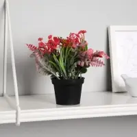 Искусственный цветок в горшке &laquo;Скабиоза&raquo;, 7&times;14 см, МИКС