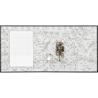 Папка-регистратор 75мм Attache А4 черная РР/бумага без мет. уголка