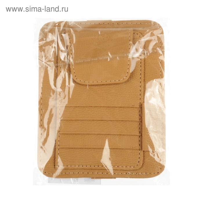 Визитница-органайзер на солнцезащитный козырек, цвет микс Визитница-органайзер на солнцезащитный козырек, цвет микс