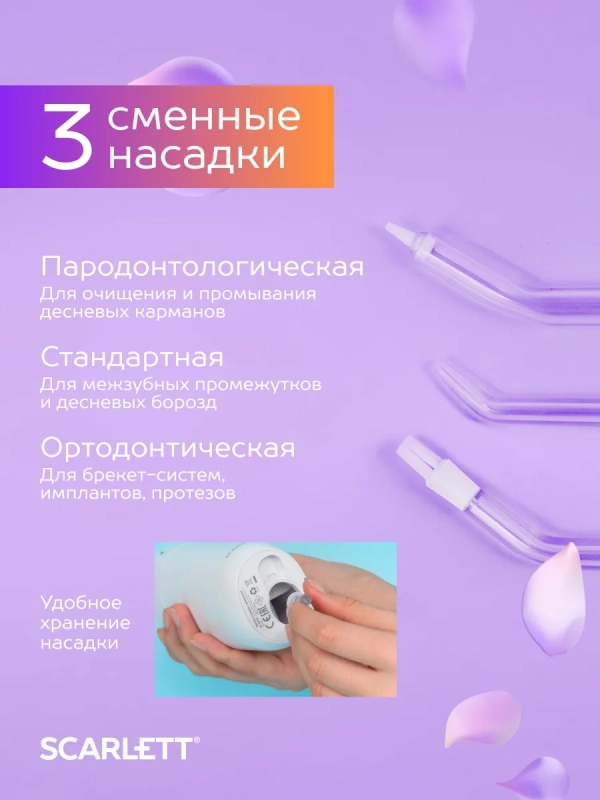 Ирригатор для зубов портативный SC-WF03 Ирригатор для зубов портативный SC-WF03