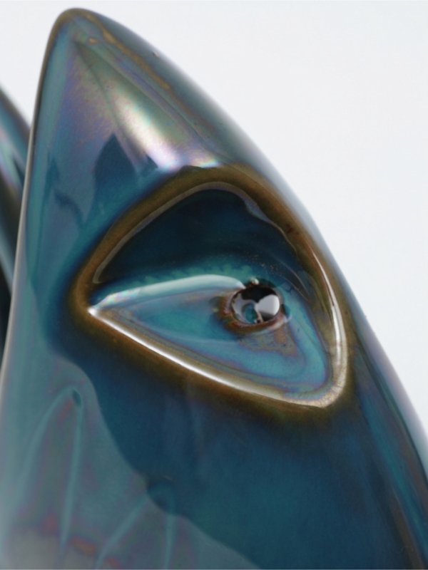 Подставка для благовоний TAKE IT EASY «Рыбка», набор благовоний конусы, стелющийся дым, 6.7×5.1×4.3см