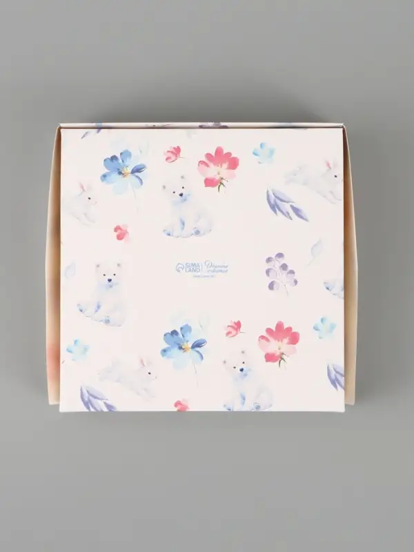 Коробка подарочная с окном &laquo;Мечтай&raquo;, 20&times;20&times;4 см, самосборная