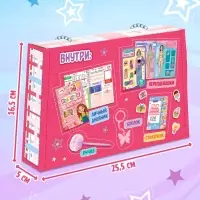 Книжное комплектное издание &laquo;Крутая девчонка&raquo;: 3 книги, ручка, брелок