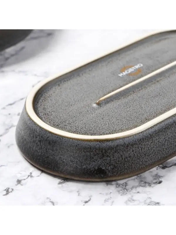 Блюдо Magistro Urban, 260 мл, 18&times;9.8&times;2.5 см, овальное, фарфор, серый