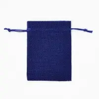 Набор мешочков подарочных 50 шт. &laquo;Льняной&raquo; 9&times;12&times;0.1 см, синий