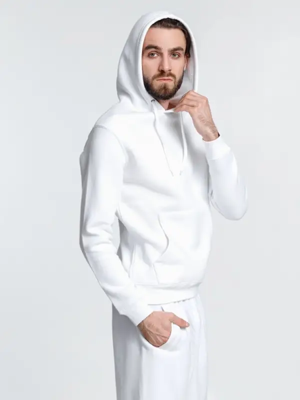 Худи унисекс Phoenix, белое, размер XS