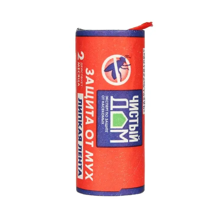 Липкая лента от мух Липкая лента от мух "Чистый Дом", с аттрактантом, 1 шт