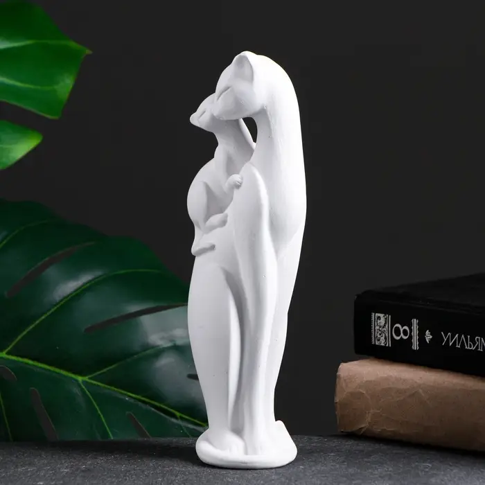 Фигурка гипс &laquo;Мама кошка&raquo;, 21&times;7&times;7 см