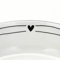 Тарелка суповая керамическая &laquo;С любовью&raquo;, d=20 см, 1000 мл, ручная работа