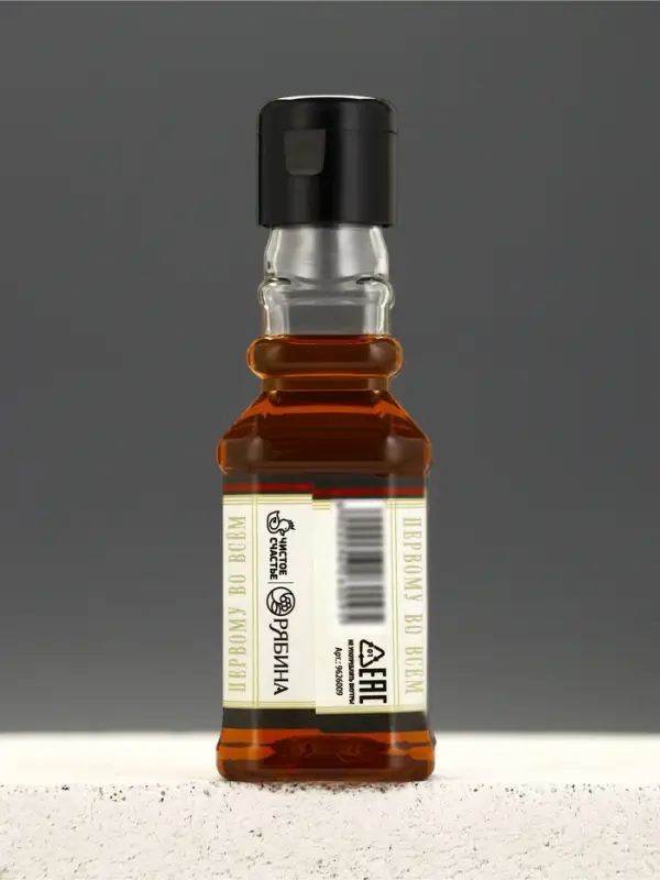 Гель для душа во флаконе виски &laquo;На удачу&raquo;, 100 мл, аромат пряного виски