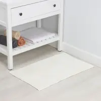 Коврик для дома LaDо́m, букли, плотность 1000 г, 50&times;80 см, белый