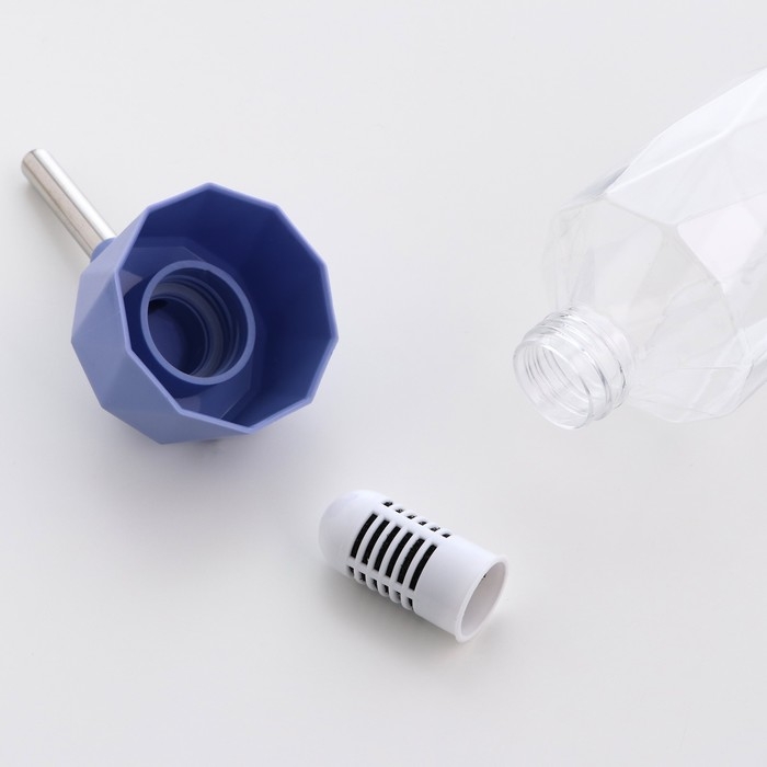 Поилка для грызунов, 250 мл, крепление-пружинка, синяя Поилка для грызунов, 250 мл, крепление-пружинка, синяя