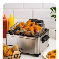 Фритюрница электрическая КТ-6901 - 2000 Вт