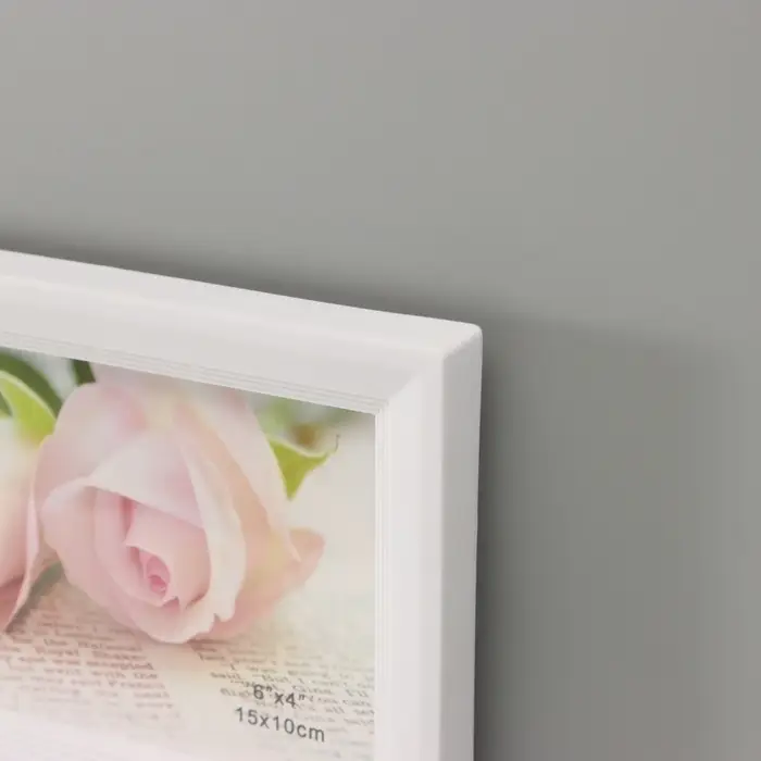 Фоторамка - коллаж на 6 фото 10&times;15 см &laquo;Бутон&raquo;, пластик, белая, 52&times;32 см