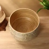 Ваза, 25&times;25&times;15 см (&plusmn; 3 см), бамбук