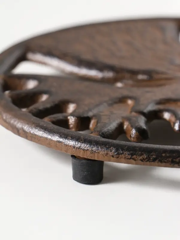 Сувенир чугун подставка "Лось" 16,5х16,5х1,5 см