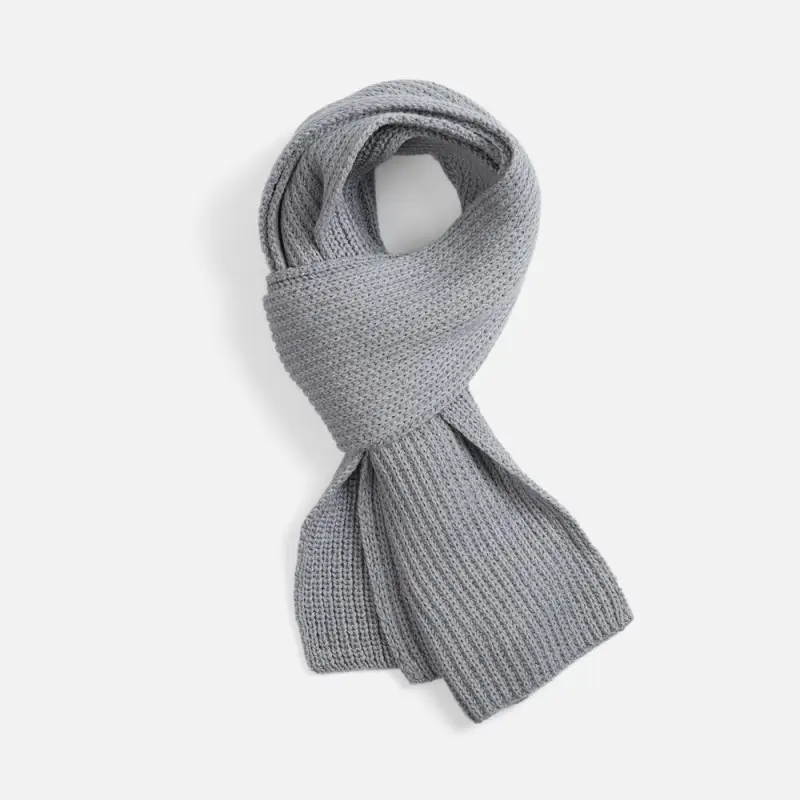 Шарф Nordkyn, светло-серый меланж Шарф Nordkyn, светло-серый меланж