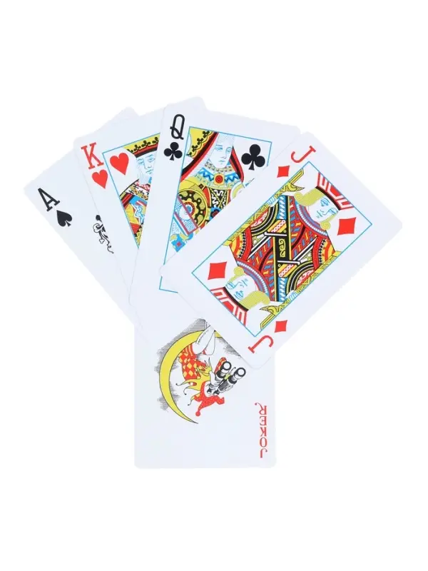 Карты игральные пластиковые, колода 55 шт., 6.5&times;9&times;2 см, МИКС