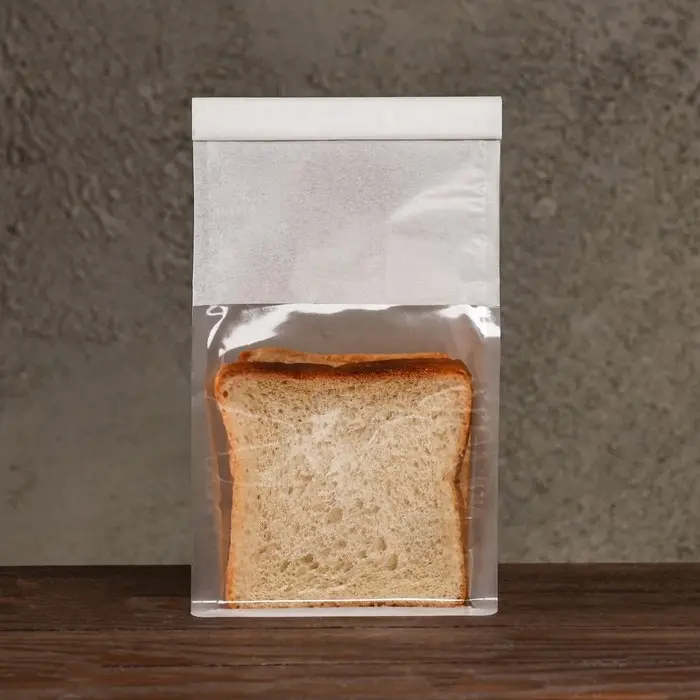 Пакет бумажный, с окном, прямоугольное дно, белый, 13×10×28 см Пакет бумажный, с окном, прямоугольное дно, белый, 13×10×28 см