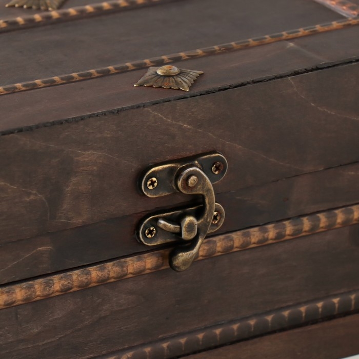 Шкатулка сундук дерево "Бонфилия" 27,5х14х12,5 см