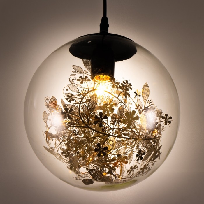 Светильник BayerLux 4516/1 40Вт E27 золото 25х25х25 см