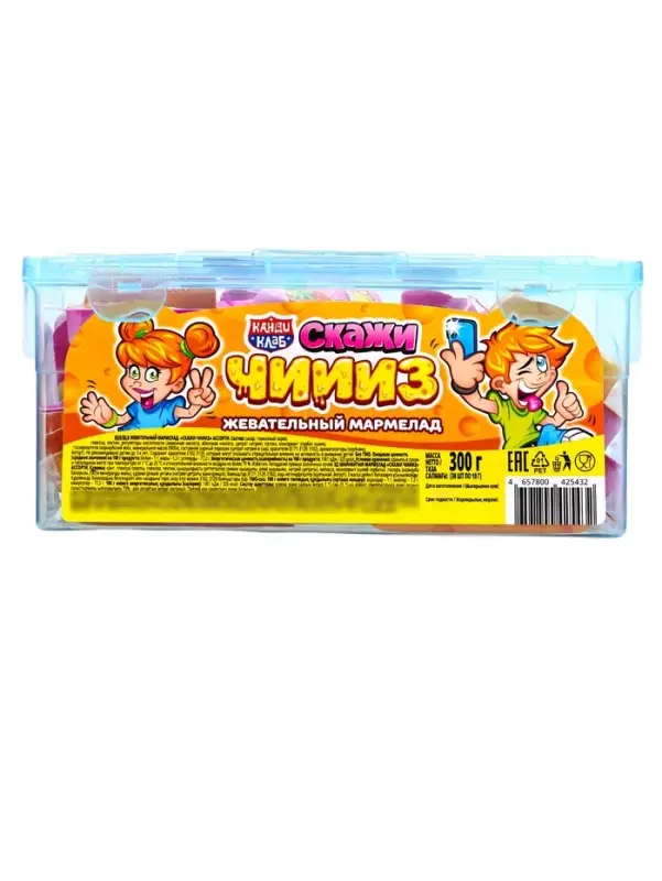 Жевательный мармелад "Скажи Чиииз" ассорти 10г