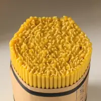 Свечи церковные медовые №120, упаковка 1 кг, парафин, медовое масло