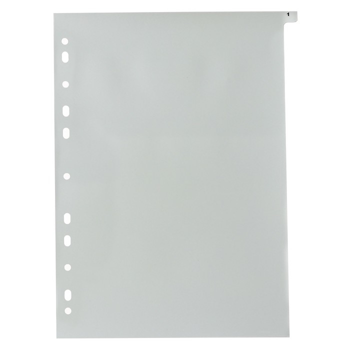 Набор разделителей листов А4 Office-2000, цифровой 1-31, серые, пластик 120 мкм Набор разделителей листов А4 Office-2000, цифровой 1-31, серые, пластик 120 мкм