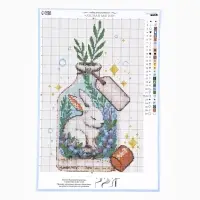 Вышивка крестиком &laquo;Лесная магия&raquo;, 21&times;30 см