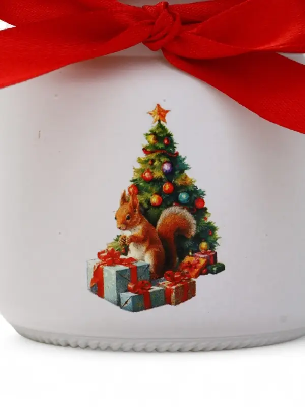 Ароматическая свеча в матовом стакане «Новогоднего уюта и тепла», аромат мандарин Ароматическая свеча в матовом стакане «Новогоднего уюта и тепла», аромат мандарин