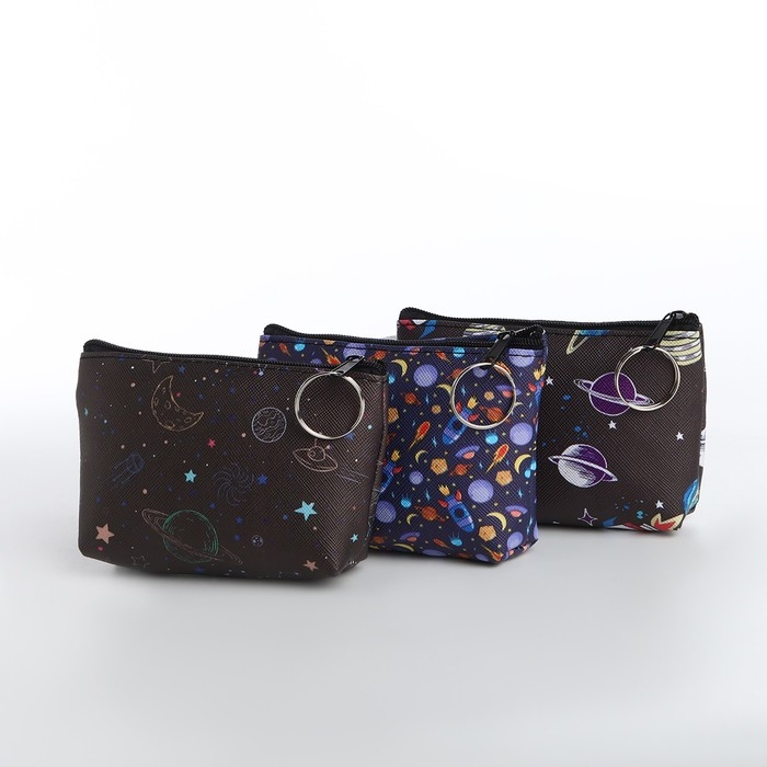 Кошелёк монетница детская на молнии, цвет МИКС