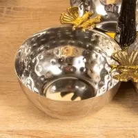 Менажница "Крю" 20х20х20 см, нержавеющая сталь Менажница "Крю" 20х20х20 см, нержавеющая сталь