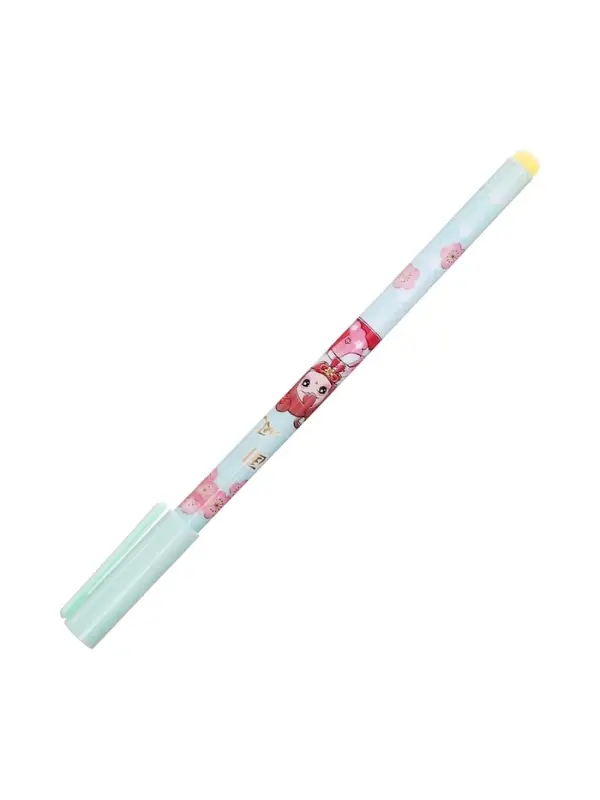 Стираемая ручка &laquo;Девочка/Зайка&raquo;, гелевая, синий стержень, узел 0.38 мм, МИКС