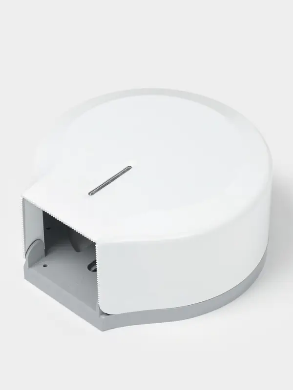 Диспенсер для туалетной бумаги SAVANNA, пластик, белый, втулка 4 см