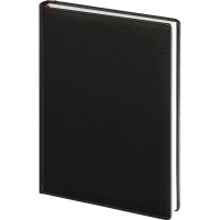 Ежедневник недатированный А5 LEADER (ЧЕРНЫЙ) 3-129/04