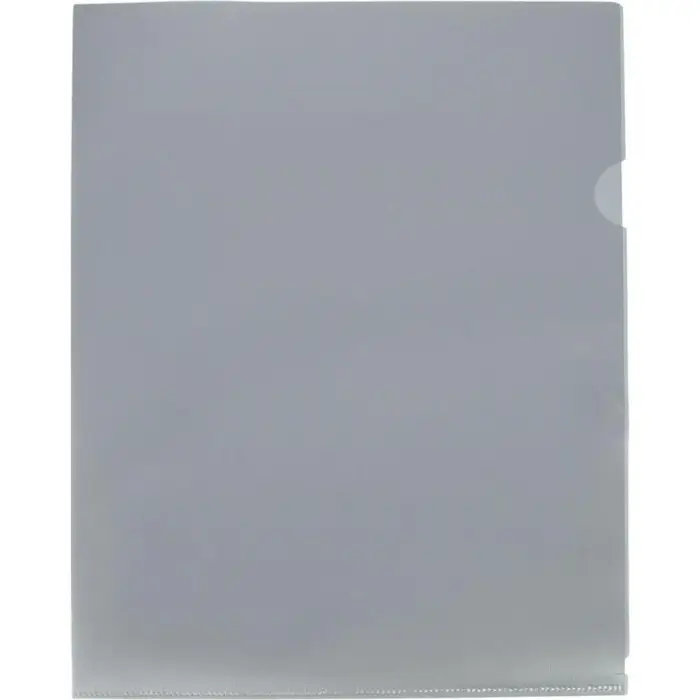 Набор папок уголков, А4, 200 мкм, 4 штуки, Calligrata TOP Mistral, металлик микс, тиснение &laquo;под кожу&raquo;, непрозрачные